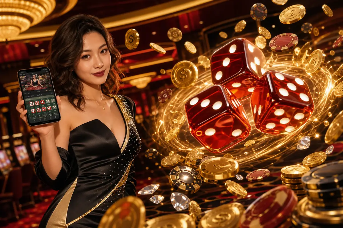 moncity9 Casino baccarat dealer langsung